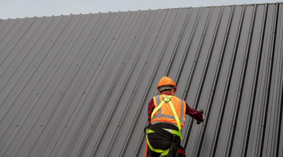 Professional metal roof installation services in Turton, SD